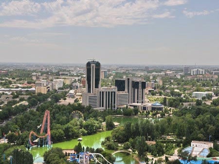 Panorama of Tashkent